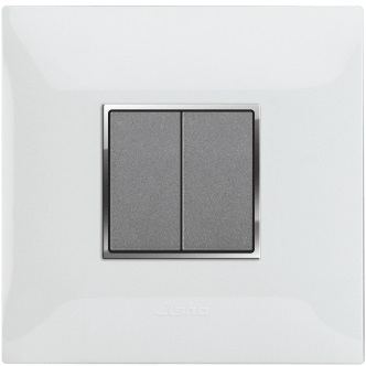 LISHA S7 WOODCRAFT Glossy Cover Plates